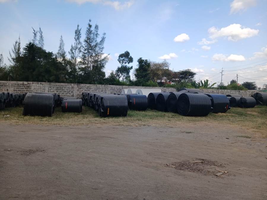 Kamulu Imports Ltd (Monross Building) storage yard, King'oris